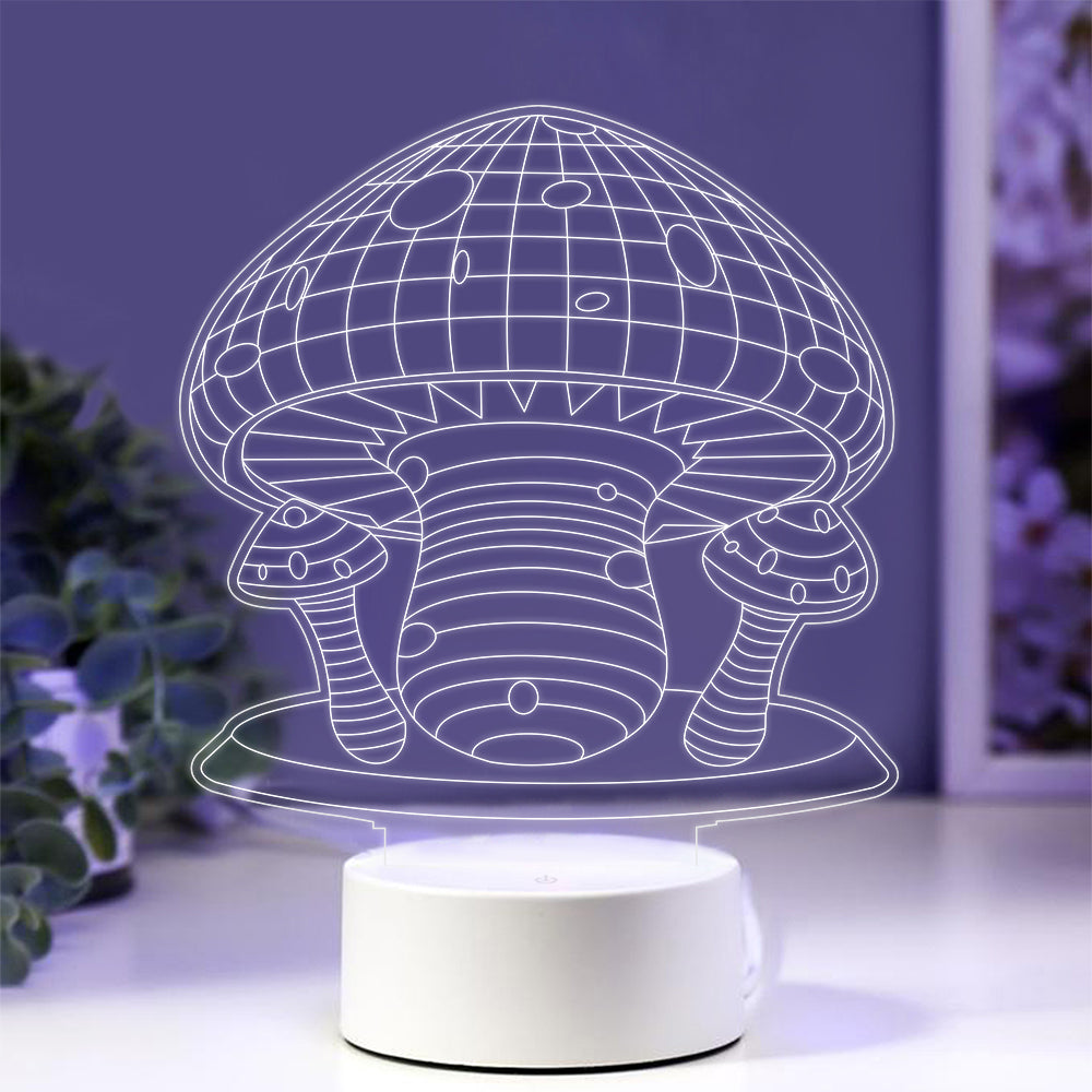 Mushroom Night Light with Smart Touch 7 Colors